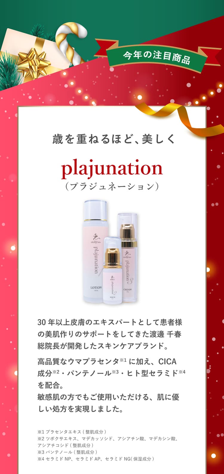 プラジュネーション　　クリスマスキャンペーン2026