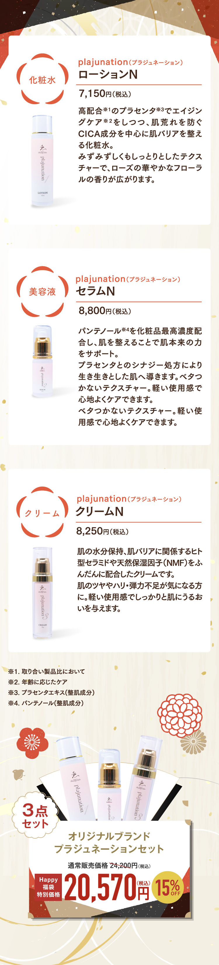 プラジュネーションセット